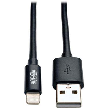 Imagem de Tripp Lite Apple MFI certificado 1 m Lightning para cabo USB Sync Charge iPhone/iPod/iPad - Preto (M100-003-BK)