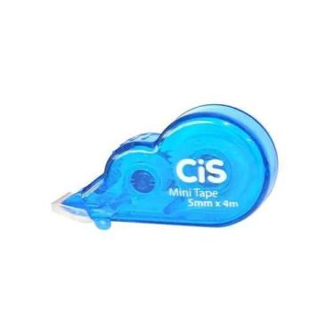 Imagem de Fita Corretiva Mini Tape 5mmx4m - CIS, AZUL