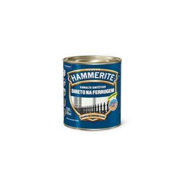 Imagem de Tinta Esmalte Sintético Hammerite Brilhante Preto 800ml Coral