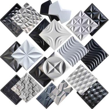 Imagem de Kit 10 Formas 3D Gesso e Cimento ABS - Xmoldes Formas 3D