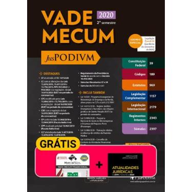 Imagem de Vade Mecum Juspodivm - Tradicional - 8ª Edição (2020)