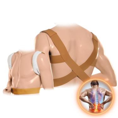Imagem de Corretor Postural Elástico Masculino Feminina Unissex Espaldeira