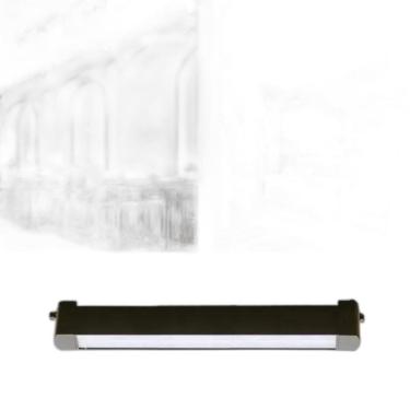 Imagem de Luminária  Preta  Luz Difusa Linear 20W De 33Cm Para Trilho