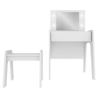 Imagem de Penteadeira Luzes De Led e 1 Gaveta Multimóveis