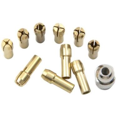 Imagem de Kit 10 Pincas Para Micro Retifica Dremel - INNOV TOOLS