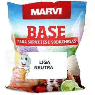 Imagem de Base Para Sorvete Liga Neutra M10 1,0kg Marvi