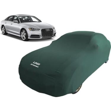 Imagem de Capa Automotiva Para Audi A4 Tecido Helanca Lycra Cor Preta - Mz, Verd