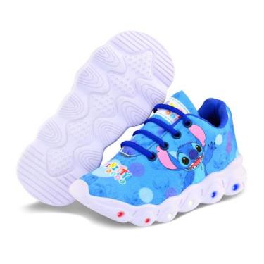 Imagem de tenis infantil masculino stitch - infinitty, Azul, 34