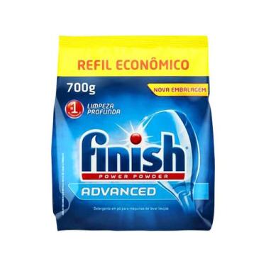 Imagem de Sabão para Lava-louças Detergente em Pó Finish 700g
