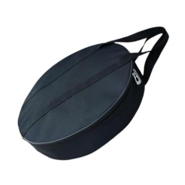 Imagem de MERIGLARE Bolsa de Címbalo Bolsa Mochila Bolsa de Gongo Mochila Preta Alças Acessórios de Hardware de Música Bolsa Estojo de Transporte Impermeável Bolsa