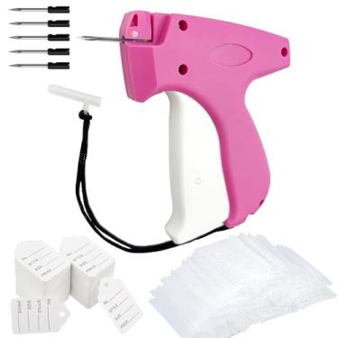 Imagem de Pistola de etiquetagem de 2006 peças para roupas, kit de pistola de etiquetagem com 1600 fixadores de farpas de 2,5 cm, 400 etiquetas de etiqueta de roupas e 5 agulhas, pistola de preço, kit de