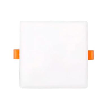 Imagem de Plafon Branco Infinito 24W Led Integrado 20mm x 170mm x 170mm Closet Sala De Estar e Closet Tensao Bivolt (6500K Branco Frio)