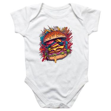 Imagem de Body intantil Hambuger exagerado splash - Alearts, M