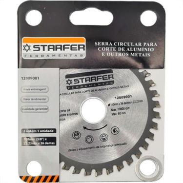 Imagem de Serra Widea Starfer Aluminio 110X36D