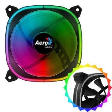 Imagem de Cooler Fan Astro 12 Para Gabinete Gamer Aerocool Com Iluminação Led  R