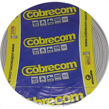 Imagem de Fio Cabo Auto Cobrecom 100mts 1,5mm Cinza