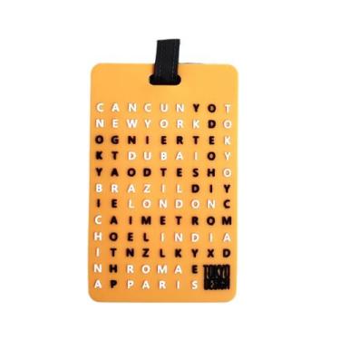 Imagem de Tag Identificadora Mala de Viagem Etiqueta Bagagem Mochila - MultiA, L