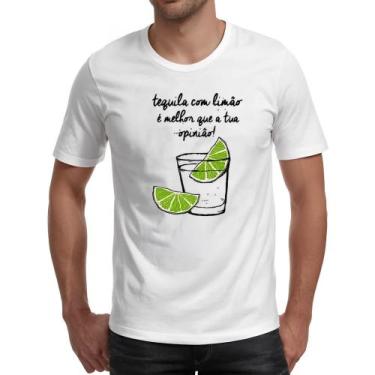 Imagem de Camiseta Unissex Tequila com limao opniao - Alearts, G