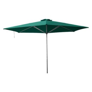 Imagem de Ombrelone Central 2,40m de Diâmetro Em Alumínio para Areia ou Grama Pe
