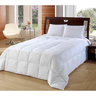 Imagem de EDREDOM 50% PLUMA 50% FIBRA SILICONIZADA - CASAL - 220 x 240 - BRANCO, PLUMASUL