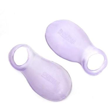 Imagem de Par Protetor De Joanete Silicone Separador De Dedo Ortopédico Macio Co