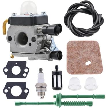 Imagem de NOVIIML Carburetor Kit Fit for Stihl FS75 FS80 FS85 HS75 HS80 HS85 HL75 FH75 HT70 HT75 KM80 KM85 SP80 SP85 FC75 FC85 String Trimmer Parts W/Maintenance Kit