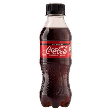 Imagem de COCA-COLA S/ACUCAR PET 200ML