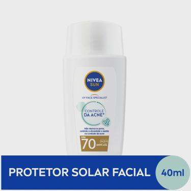 Imagem de Protetor solar facial nivea sun controle da acne FPS70 40ML