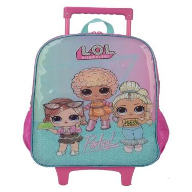 Imagem de Mochila Infantil de Rodinhas LOL - Luxcel