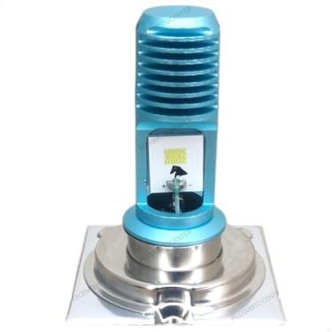 Imagem de LAMPADA LED FAROL H4 MOTO 12V 35X35W 125/150 SUPER BRANCA EFEITO XENON STALLION V.2 UNIVERSAL CAVALINHO NOVA GERAÇÃO