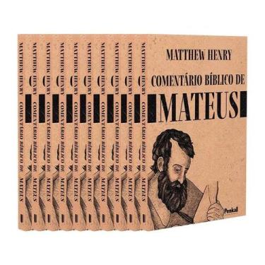 Imagem de Kit 10 Livros  Comentário Bíblico de Mateus  Matthew Henry - EDITORA P