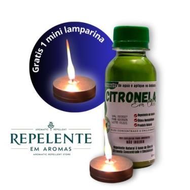 Imagem de Óleo de Citronela Repelente para Tocha, Lampião e Lamparina - 1 x 120m