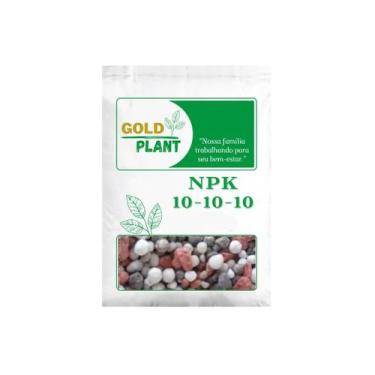 Imagem de Adubo fertilizante granulado misto Npk 101010 5kg Gold Plant