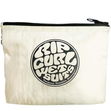 Imagem de Necessaire Rip Curl Surf Series Wet Dry Pouch Off White/Blac
