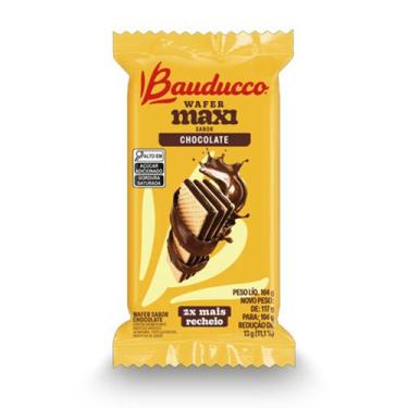 Imagem de Biscoito Wafer Maxi Bauducco Chocolate 104g