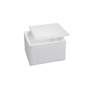 Imagem de Caixa Isopor Térmica 2 Litros Alimento Bebida - Kit 200Un - Isoterm