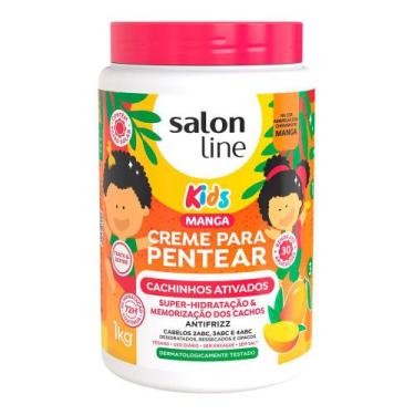 Imagem de Creme para Pentear Salon Line Kids Manga Cachinhos Ativados 1kg