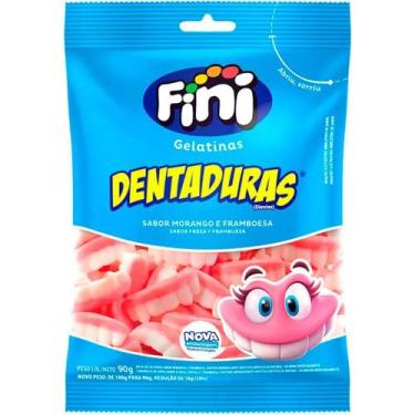 Imagem de Kit c/ 3 Bala de Gelatina Dentadura Fini 90g