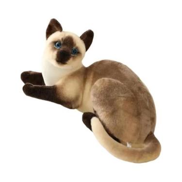 Imagem de Boneca de Gato de Pelúcia - Brinquedo Macio para Crianças e Meninas, 2