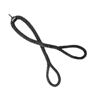 Imagem de Aymzbd Acessório de corda de extensão tríceps para academia em casa Assembléia simples nylon versátil e trançado versátil, 1.5 Metro Preto