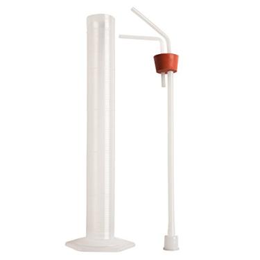 Imagem de Garrafa de lavagem a gás de polipropileno Bel-Art com disco de dispersão de polietileno Fritware; 25,5 cm (H11030-0000)