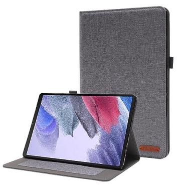 Imagem de Slim Case Compatible with Samsung Galaxy Tab A9 Plus 11 Inch,Shockproof Smart Folio Stand Case with Auto Wake/Sleep,Soft TPU Back Cover for A9 Plus Tablet SM-X210/X216/X218(Gris)