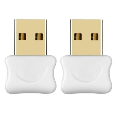Imagem de Receptor Bluetooth 5.0 USB - Adaptador Wireless para PC, Notebook, Laptop, Fones de Ouvido, Gamepad e Impressora (2pcs)