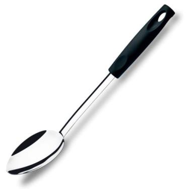 Imagem de Colher para Arroz com 30,5cm Asti Cabo Preto - 2221/301 - BRINOX - Bri