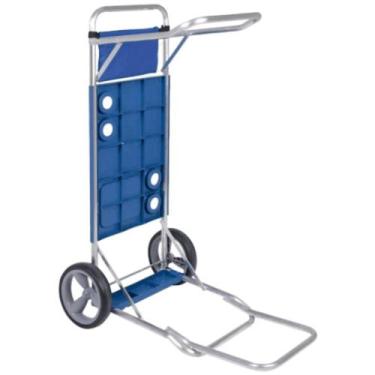 Imagem de Carrinho de Praia com Avanço para Caixa Térmica - 2499 - MOR