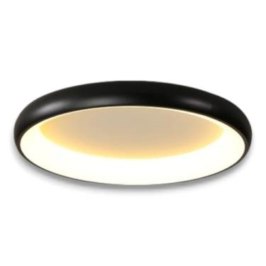 Imagem de Luminária Plafon Led Sala One Circle Black Mg137 Preta