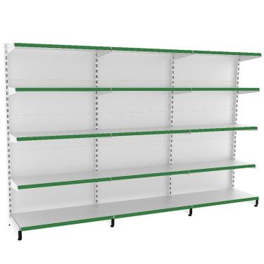 Imagem de Gôndola Parede Prateleira Lateral 1 Inicial + 2 Continuação