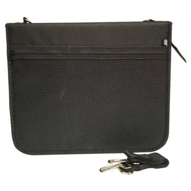 Imagem de Fichário Com Zíper Ofício 4 Argolas C- Alça - Sy045 - Yes Preto