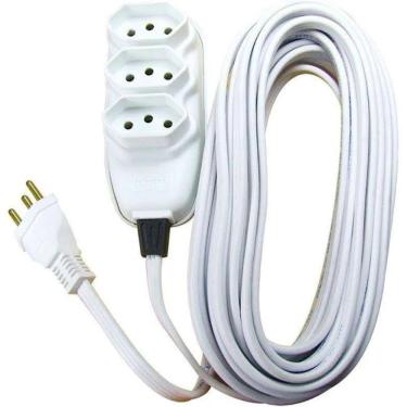 Imagem de Extensao Eletrica De 3mt Com 3 Tom Br - Ilumi