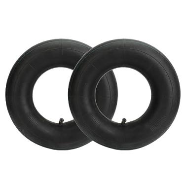 Imagem de 2 peças 13x5.00‑6 tubo interno de pneu, tubo interno 13x5.00-6 com haste de válvula reta para Go Kart Dirt Bike ATV tratores de quintal cortador de grama vagão caminhão de mão